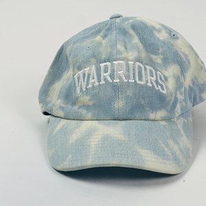 Mitchell & Ness NBA Warriors Blue Tie Dye BasketBall Adjustable Cap